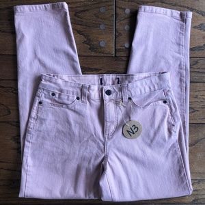 colored denim jeans, thrifted denim, jeans